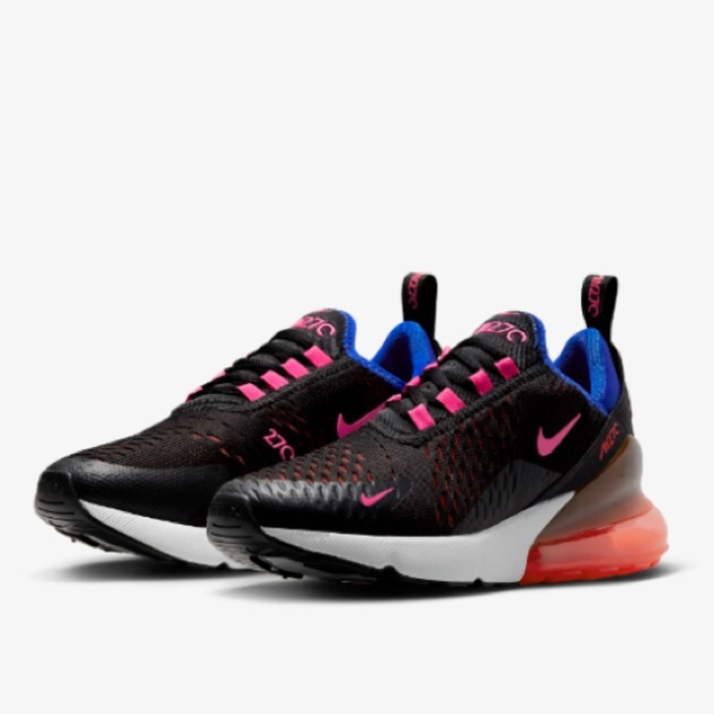 Nike Air Max 270 (Bright Crimson/Hyper Pink/Black)- Size 9.5